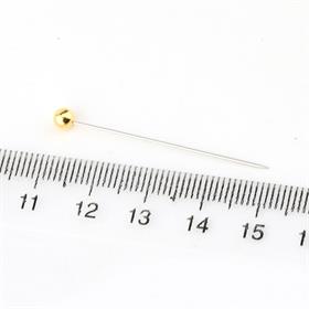 Metalik Gold Kaplama Toplu İğne 100lü