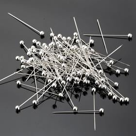 Metalik Gümüş Kaplama Toplu İğne 100lü