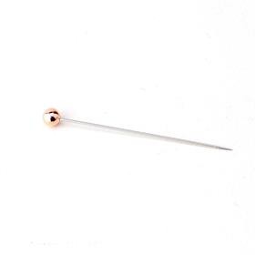 Metalik Rose Kaplama Toplu İğne 100lü