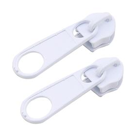 Metrelik Şerit Fermuar Beyaz