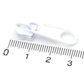 Metrelik Şerit Fermuar Beyaz