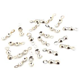 Midye Bit Kapama Gümüş 20 Adet