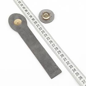 Mıknatıslı Klipsli Çanta Kapama Gümüş