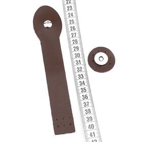 Mıknatıslı Klipsli Çanta Kapama Kahverengi