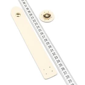 Mıknatıslı Klipsli Çanta Kapama Krem