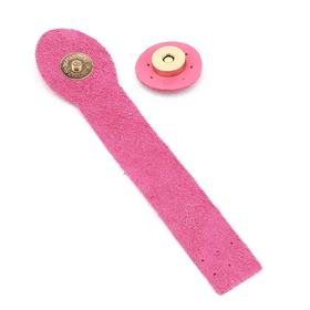 Mıknatıslı Klipsli Çanta Kapama Pembe