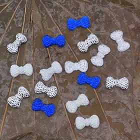 Mini Fiyonk Şeklinde Polyester Taş (100 adet)