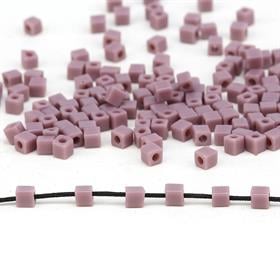 Miyuki Square Cube 3 mm Açık Mor Boncuk