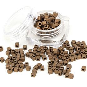 Miyuki Square Cube 3 mm Koyu Altın Boncuk