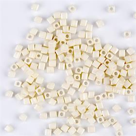 Miyuki Square Cube 3 mm Krem Boncuk