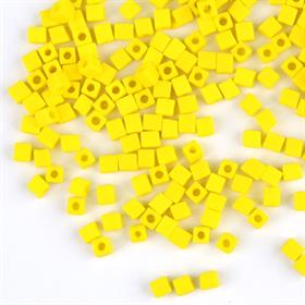 Miyuki Square Cube 3 mm Sarı Boncuk