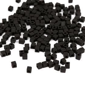 Miyuki Square Cube 3 mm Siyah Boncuk