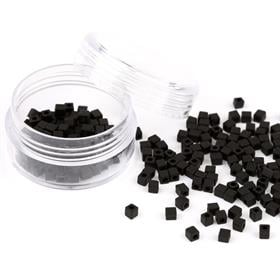 Miyuki Square Cube 3 mm Siyah Boncuk