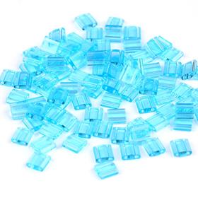 Miyuki Tila Bead 5*5 mm Mavi Boncuk