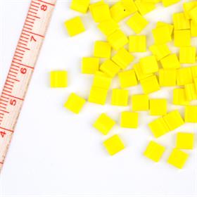 Miyuki Tila Bead 5*5 mm Sarı Boncuk