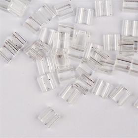 Miyuki Tila Bead 5*5 mm Şeffaf Boncuk