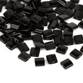 Miyuki Tila Bead 5*5 mm Siyah Boncuk