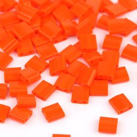 Miyuki Tila Bead 5*5 mm Turuncu Boncuk