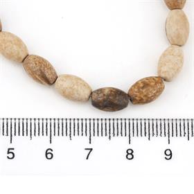 Odun Jasper Taşı Arpa Boncuk