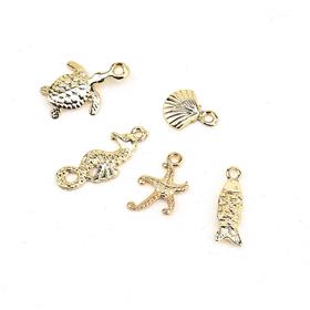 Okyanus Takı Uçları Seti Gold