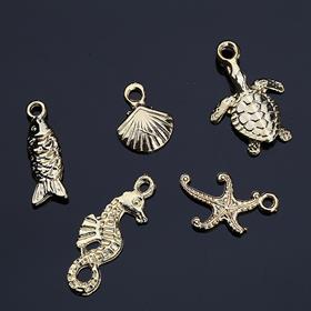 Okyanus Takı Uçları Seti Gold