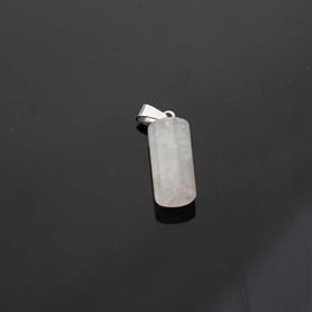 Opal Ay Taşı Silindir Kolye Ucu