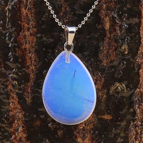 Opal Taşı Damla Kolye Ucu