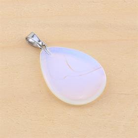 Opal Taşı Damla Kolye Ucu
