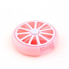 Otomatik İlaç ve Hap Kutusu Pembe