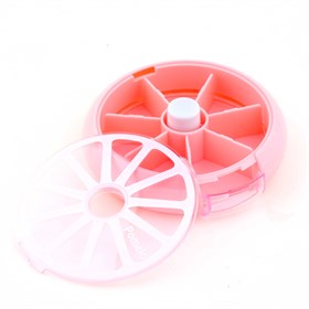 Otomatik İlaç ve Hap Kutusu Pembe