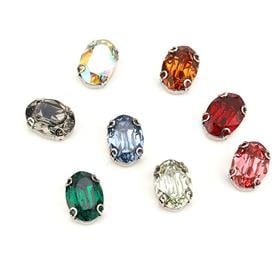 Oval, Kristal Dikme Beyoğlu Taşı Küçük Boy 5 adet