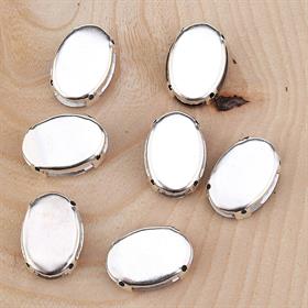 Oval Kristal Dikme Beyoğlu Taşı Büyük Boy 5 adet