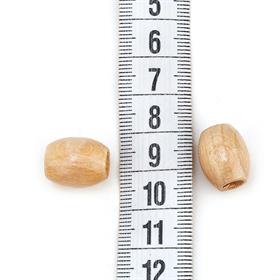 Oval Tahta, Çanta Boncuğu Küçük Boy (20 adet)