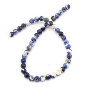 Parlak Sodalit Taşı Boncuk