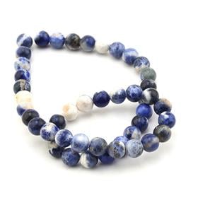 Parlak Sodalit Taşı Boncuk