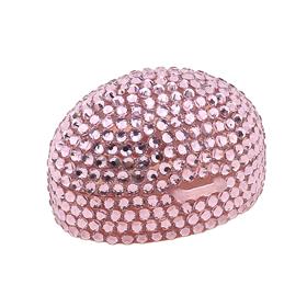 Pembe Kristal Taşlı Emzik Kutusu