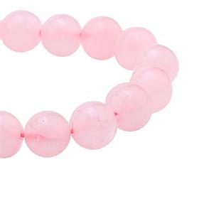 Pembe Kuvars Taşı Boncuk