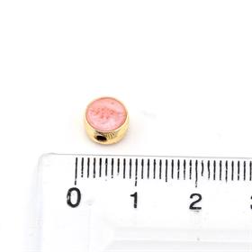 Pembe Sedefli Takı Boncuğu