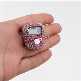 Pembe Taşlı Zikirmatik Tesbihmatik