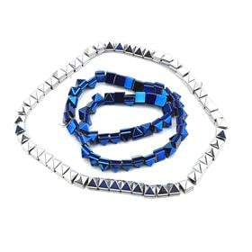 Piramit Şeklinde Hematit Boncuk