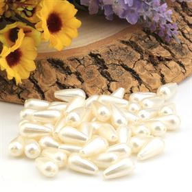 Plastik Damla İnci Boncuk