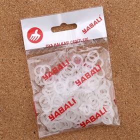 Plastik, İğne Oyası Halkası Küçük Boy (100 Adet)