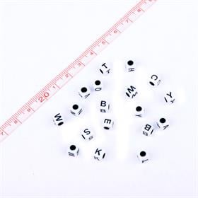 Plastik, Küp Harf Boncuk