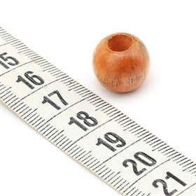 Renkli Büyük Ahşap Boncuk 20 adet