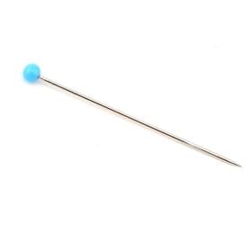 Renkli Cam Başlı Toplu İğne (50 Adet)