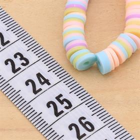 Renkli Fimo Boncuk Pastel Tonlar