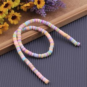 Renkli Fimo Boncuk Pastel Tonlar