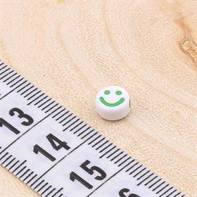 Renkli GülenYüz Plastik Boncuk