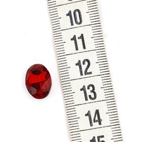 Renkli Kristal Arpa Taş 10X14 mm (10 adet)