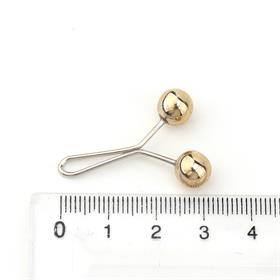 Rose İnci Taşlı Eşarp Şal Klipsi 12 adet